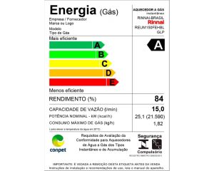 AQUECEDOR A GÁS RINNAI M15 FE (2)