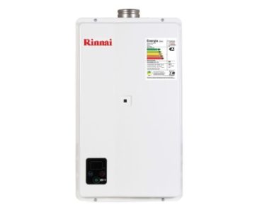 AQUECEDOR A GÁS RINNAI E33 FEH GLP BRANCO