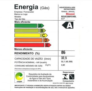 AQUECEDOR A GÁS RINNAI E33 FEH GLP PRATA (6)